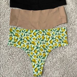 Join EBY High-Waisted Medium Thong Bundle - M •NEW!